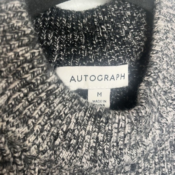 Autograph Mark & Spence Grey Knit Wool Blend Sweater Vest size medium - Picture 2 of 6